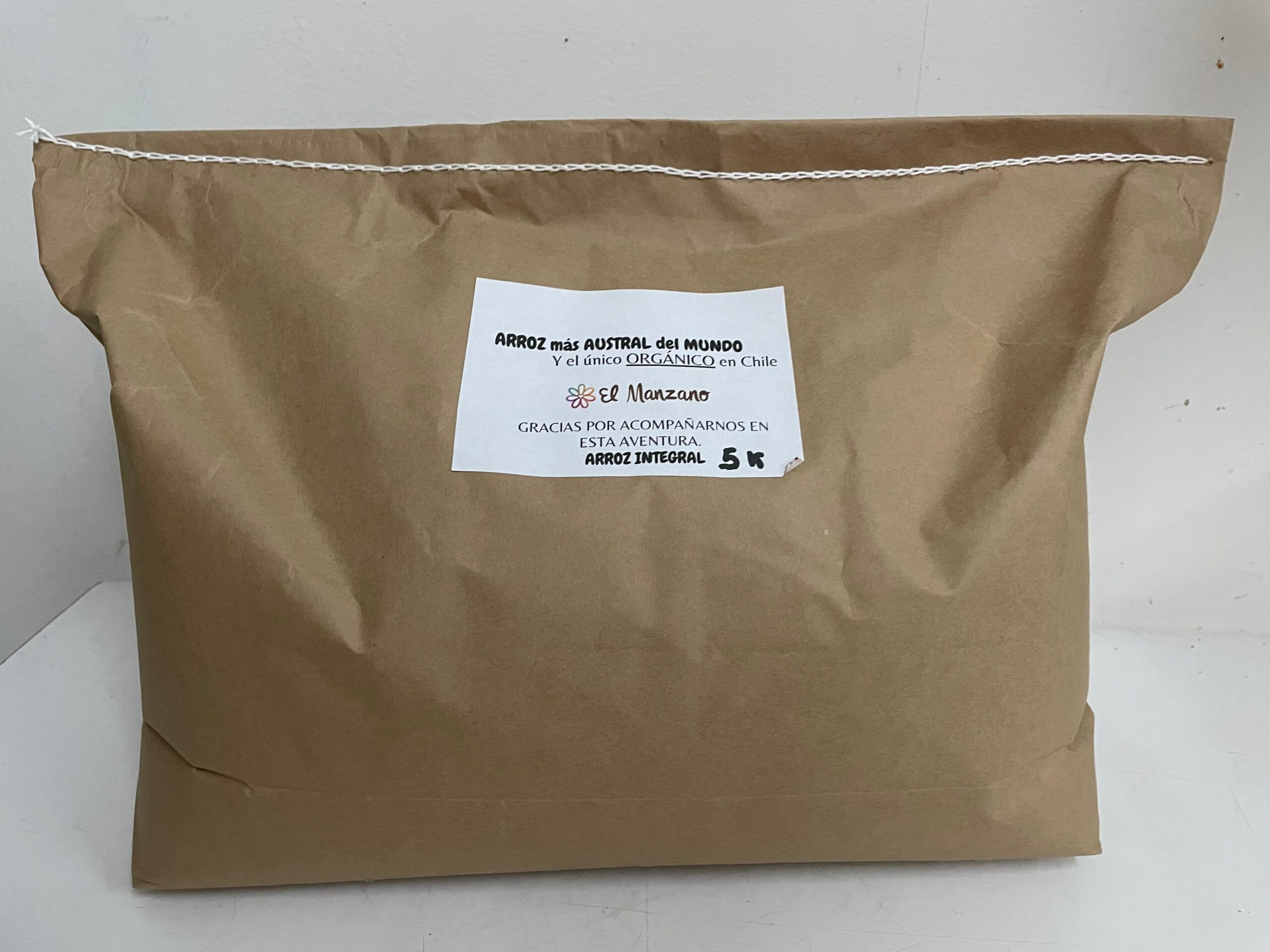 Arroz Integral Orgánico más Austral del Mundo 5kg