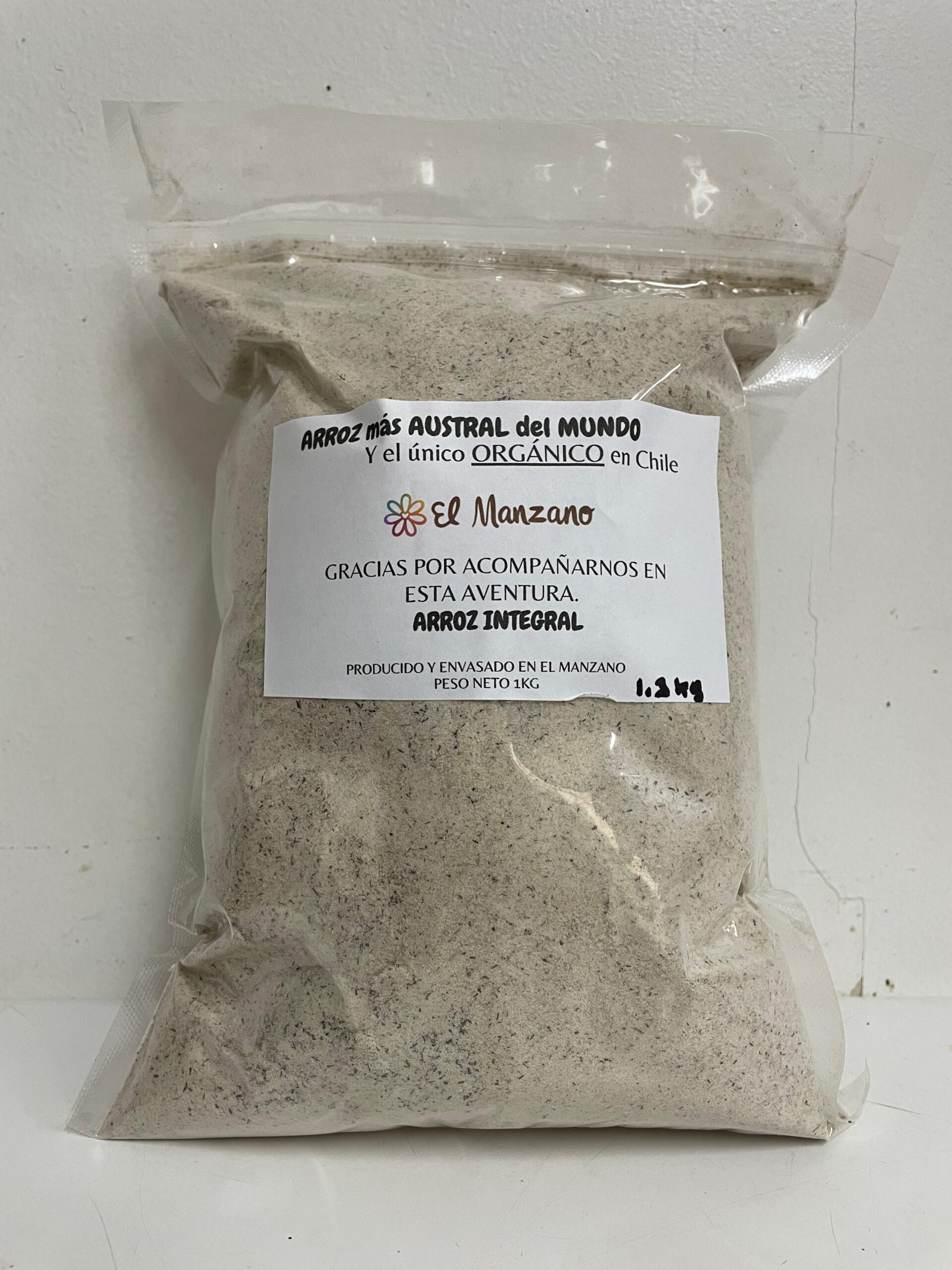 Harina de Arroz Integral Orgánica 1,3kg